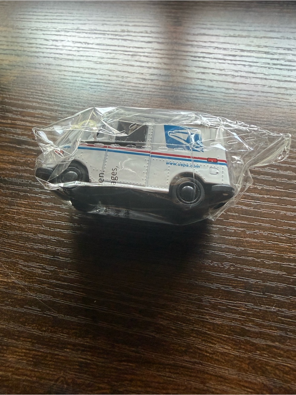 USPS mail truck toy